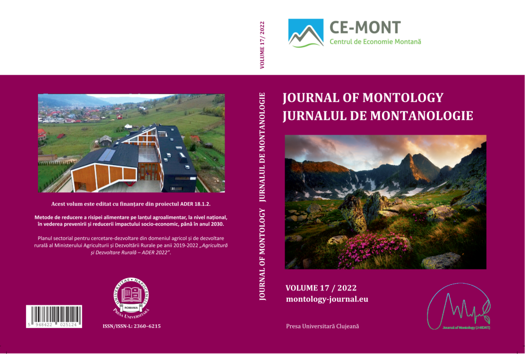 Journal of Montology Volume 17 / 2022