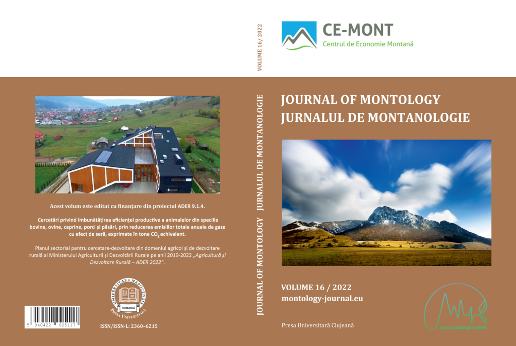 Journal of Montology Volume 16 / 2022